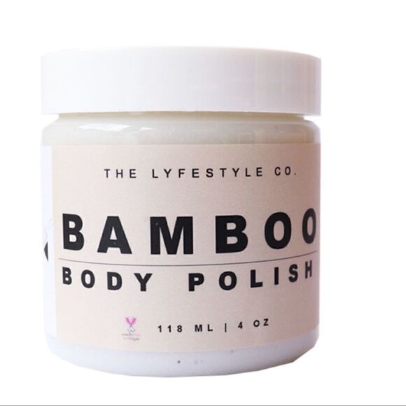 🌟$25 THE LYFESTYLE CO Bamboo Body Polish - Picture 1 of 7